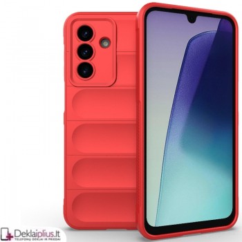 Magic Shield guminis dėklas - raudonas (Samsung Galaxy A17/A18)